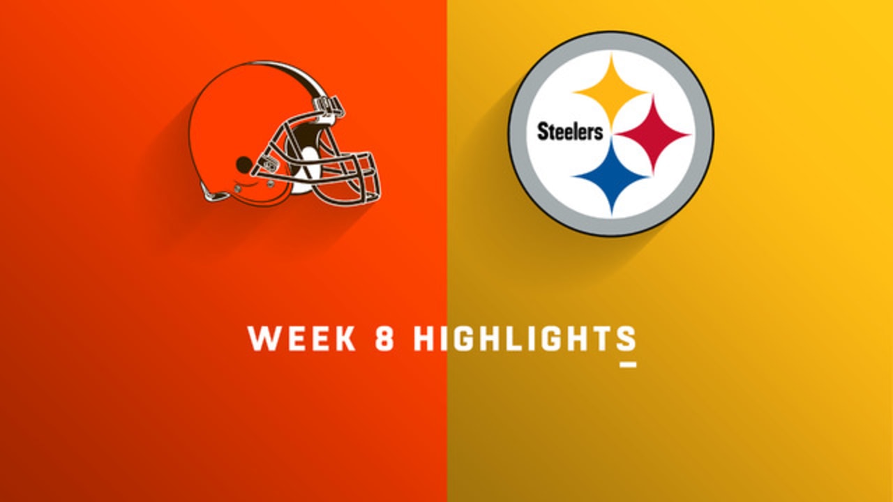 Steelers vs. Ravens Week 8 Highlights