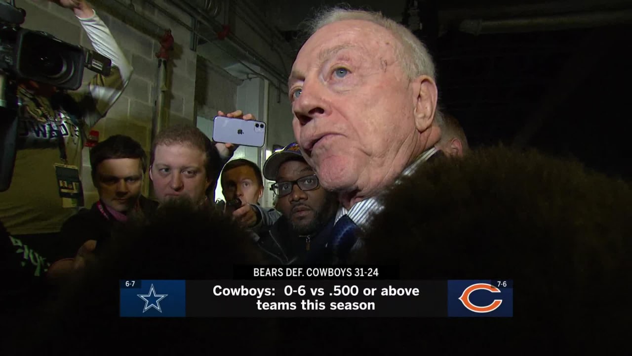 Jerry Jones reacts to loss: 'We did all the things you can do to cause