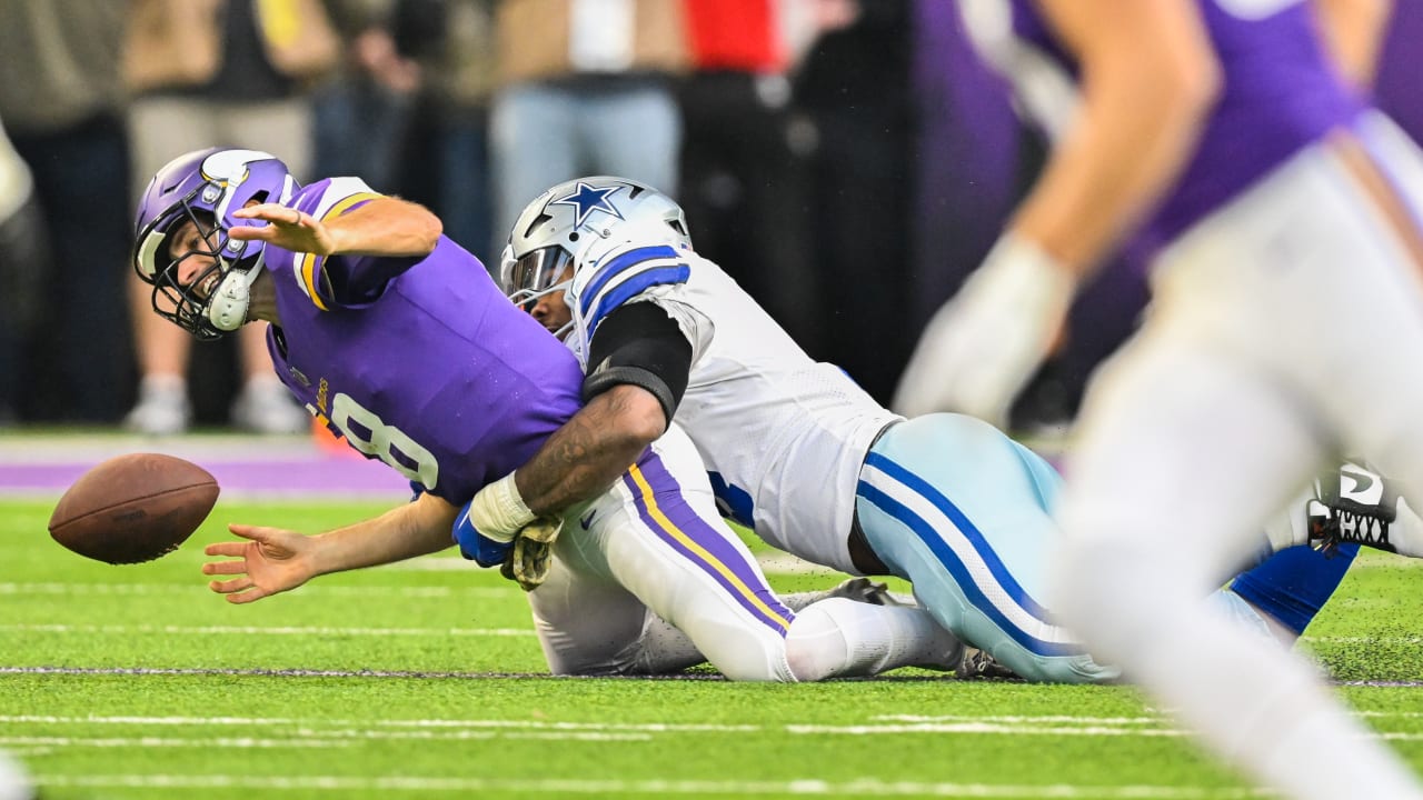 Can't-Miss Play: Dallas Cowboys linebacker Micah Parsons' strip-sack  takeaway vs. Minnesota Vikings quarterback Kirk Cousins comes on opening  drive