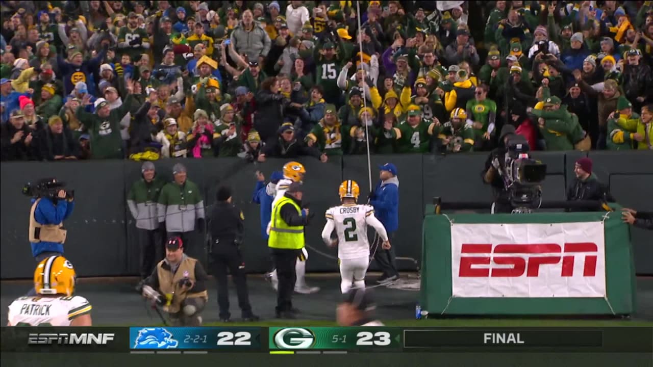 Oops: FOX viewers missed Mason Crosby's game-winner FG in some markets