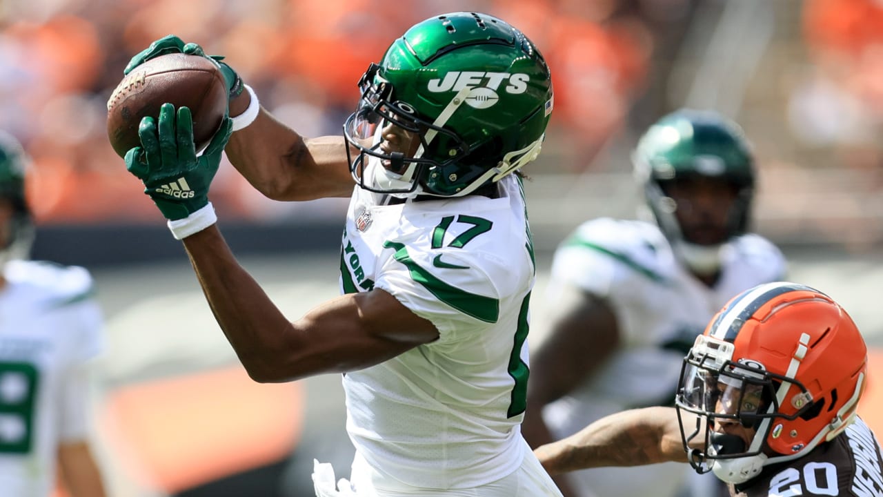 Every New York Jets wide receiver Garrett Wilson catch from 2-TD game ...