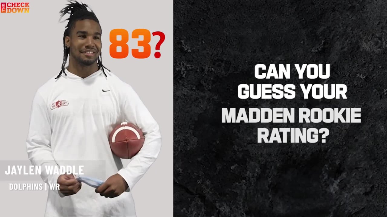 Rookies guess their 'Madden NFL 22' rating