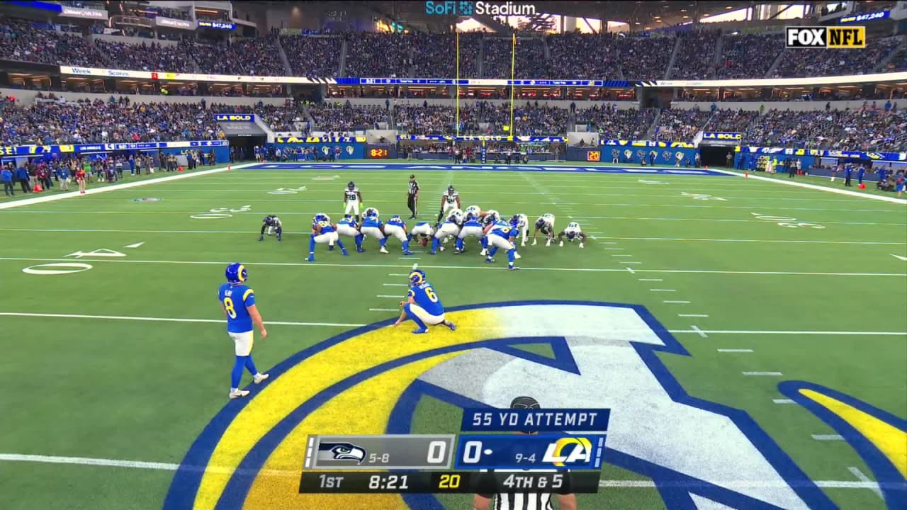 Los Angeles Rams kicker Matt Gay drills 40-yard FG to give Rams late lead  over his old team