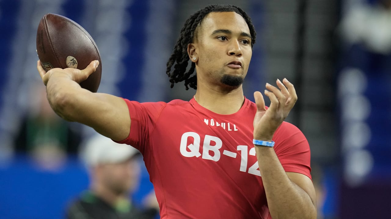 Quarterbacks C.J. Stroud, Anthony Richardson, Dorian ThompsonRobinson