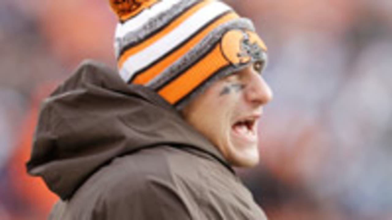 Johnny Manziel replaces Brian Hoyer and scores his first touchdown - Los  Angeles Times