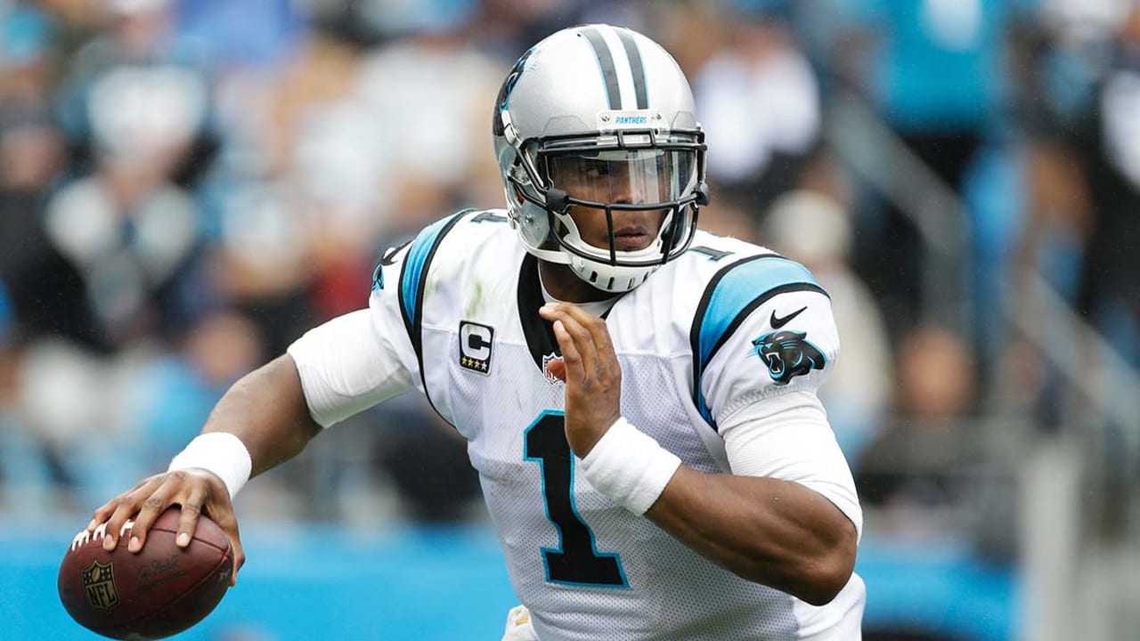 Carolina Panthers: Cam Newton Gets Hit, Foul on Him