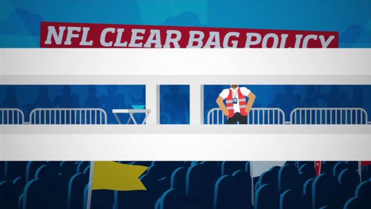 NFL Clear Bag Policy at Wembley Stadium