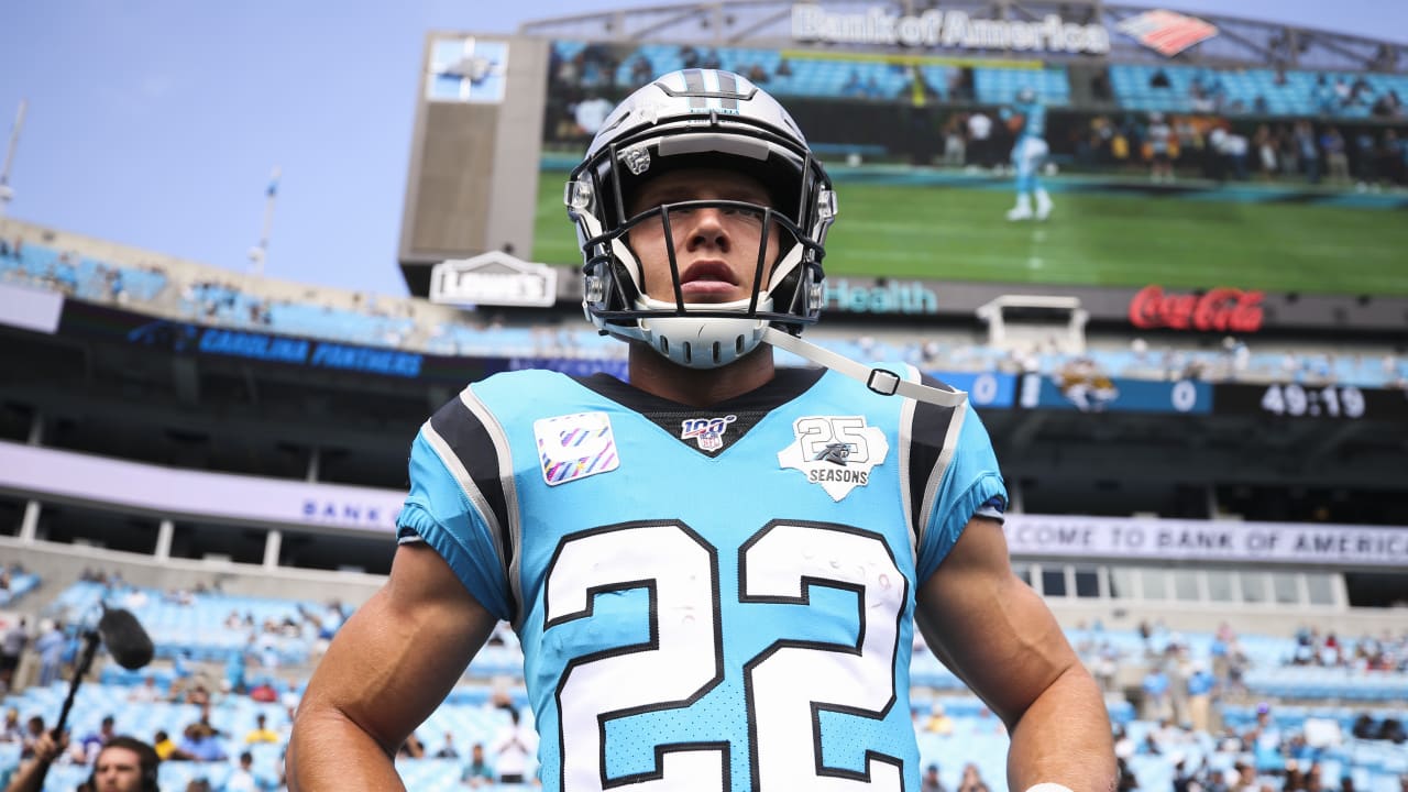 Christian McCaffrey's back 'feeling really good'