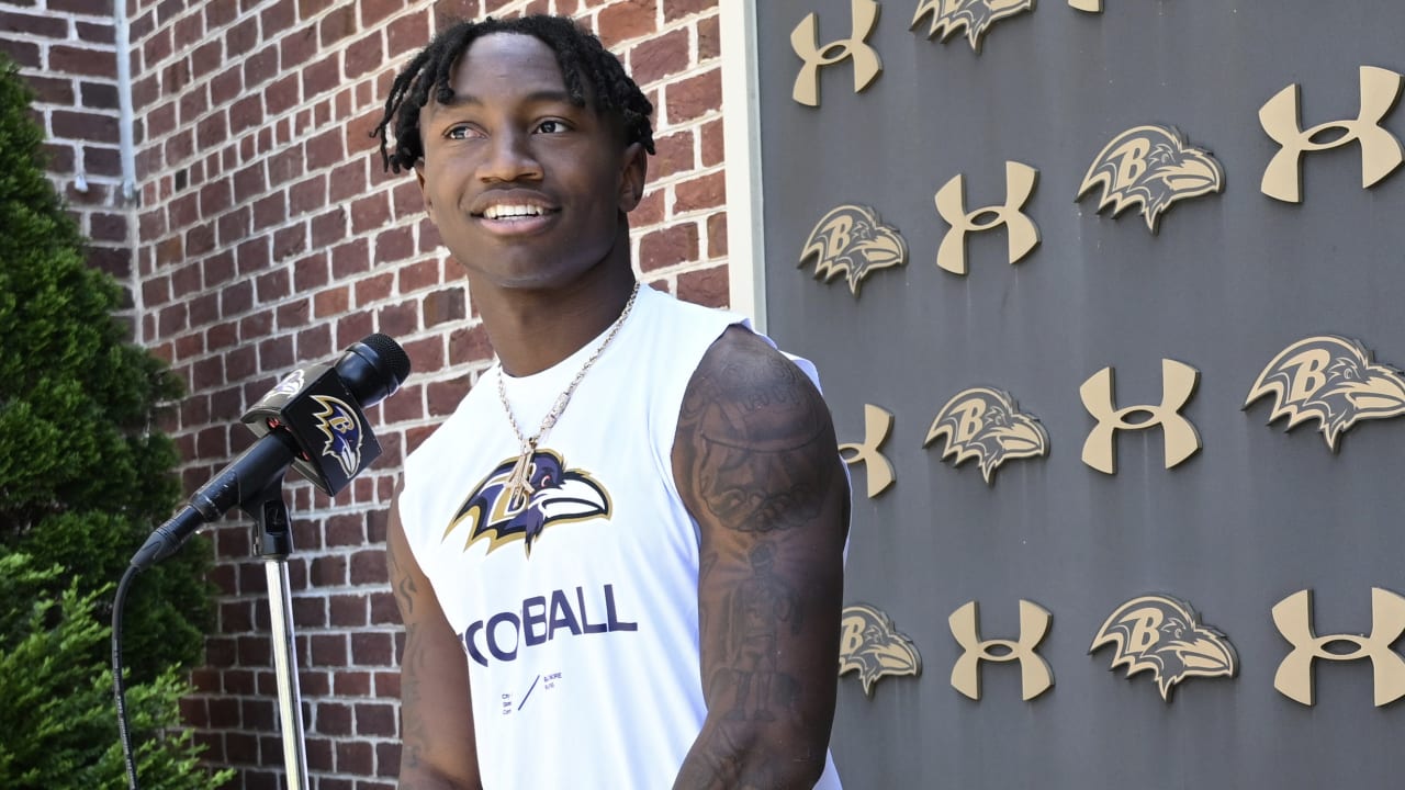 Ravens Nation LIVE on X: ZAY FLOWERS INTRODUCTORY PRESS