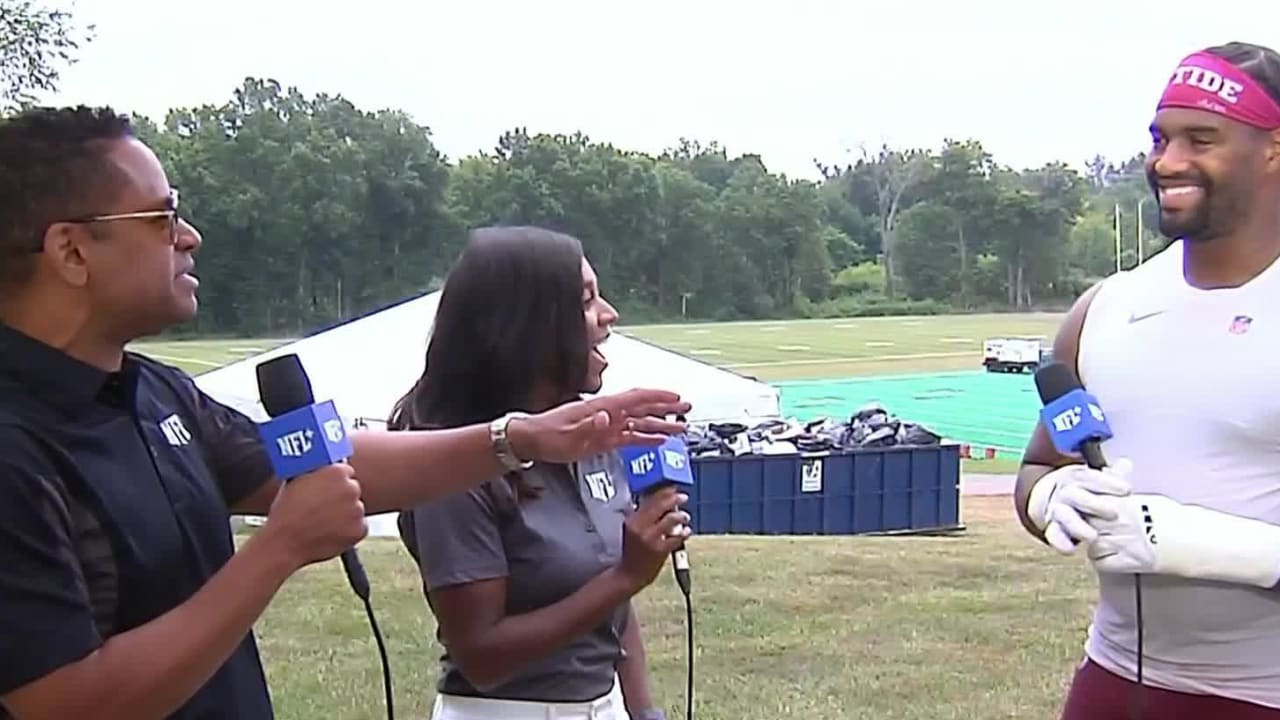 NFL Network's Sherree Burruss: Washington Commanders training camp