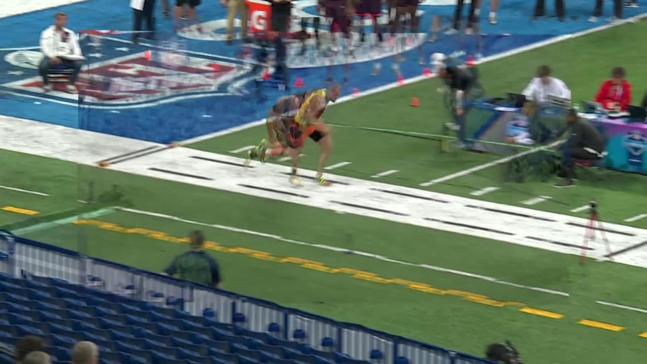 Best simulcam footage from the 2019 NFL Scouting Combine