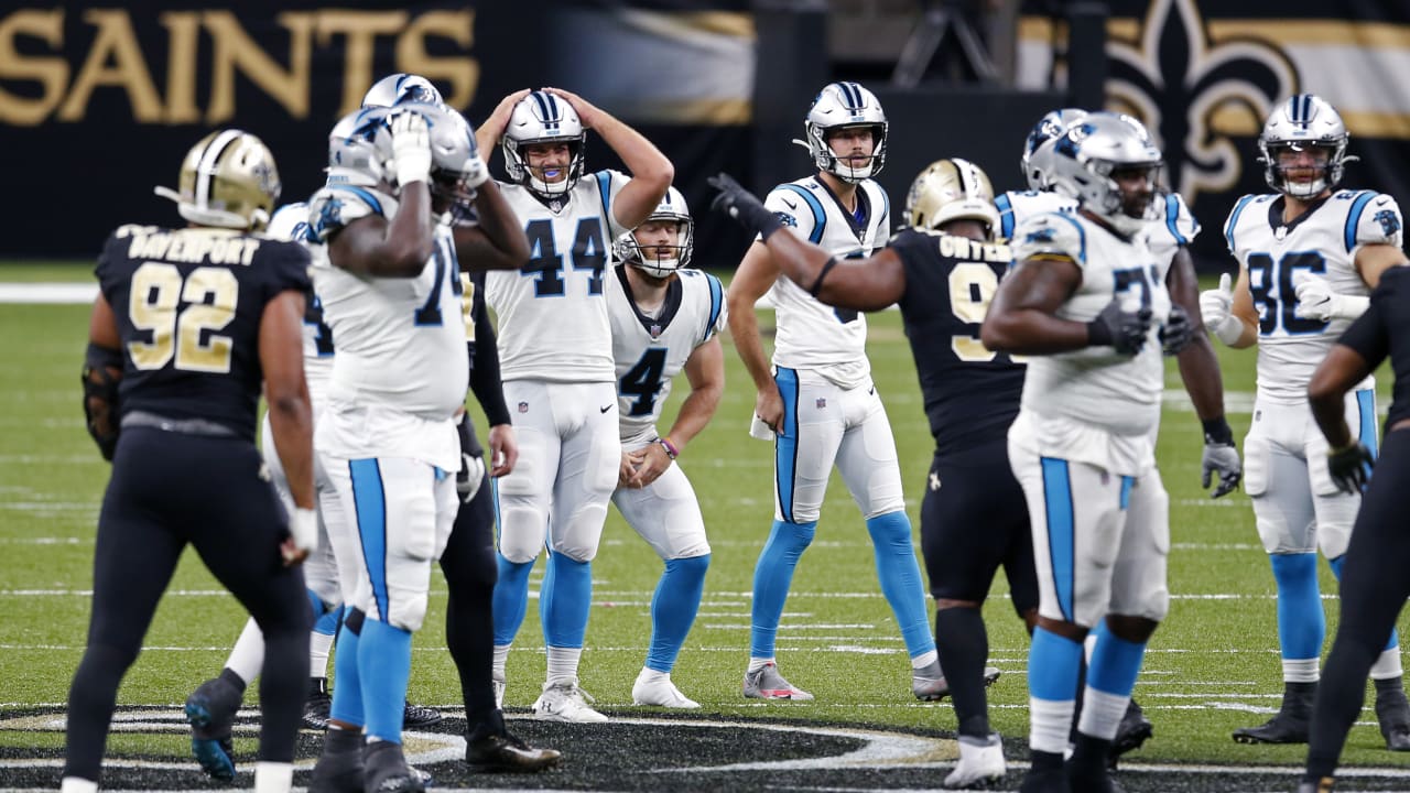Carolina Panthers kicker Joey Slye's would-be NFL record 