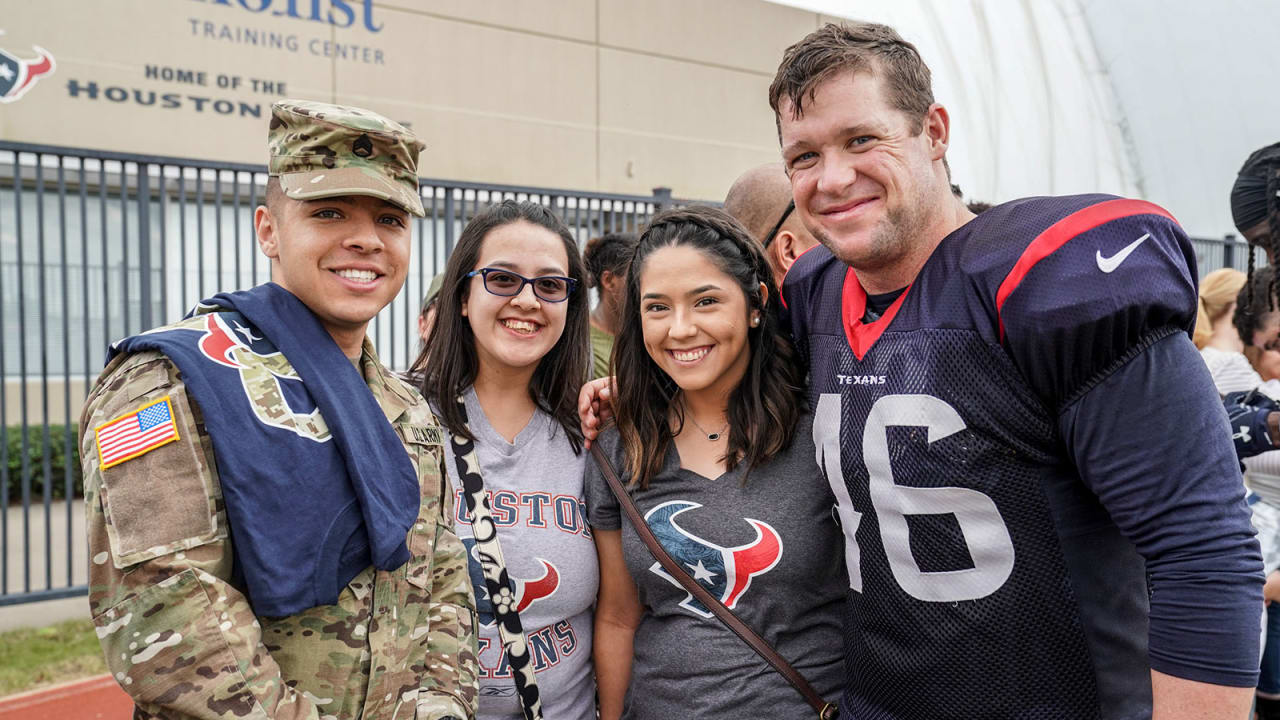 Salute to Service Week  Houston Texans 