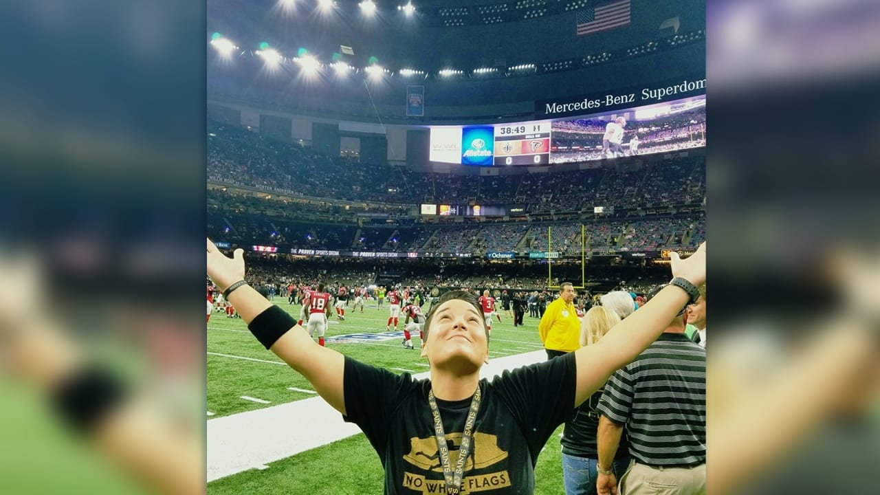 Stephanie Williams - 2020 Saints Fan of the Year Nominee