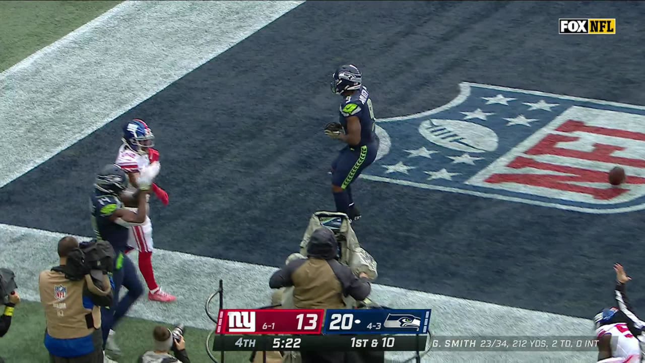 Can't-Miss Play: K-9 is on the loose! Seattle Seahawks running back Kenneth  Walker outraces Giants for 16-yard TD