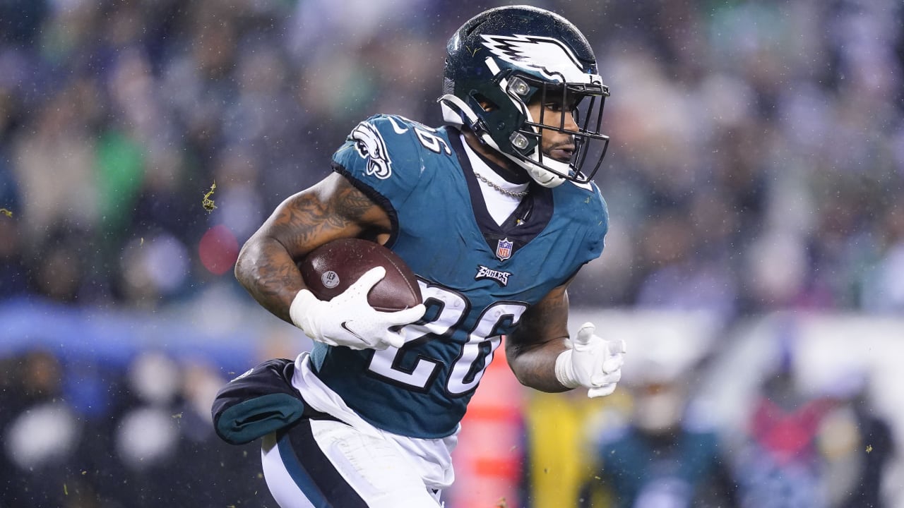 Philadelphia Eagles running back Miles Sanders becomes first Eagles RB with  two-straight 100-yard games since LeSean McCoy