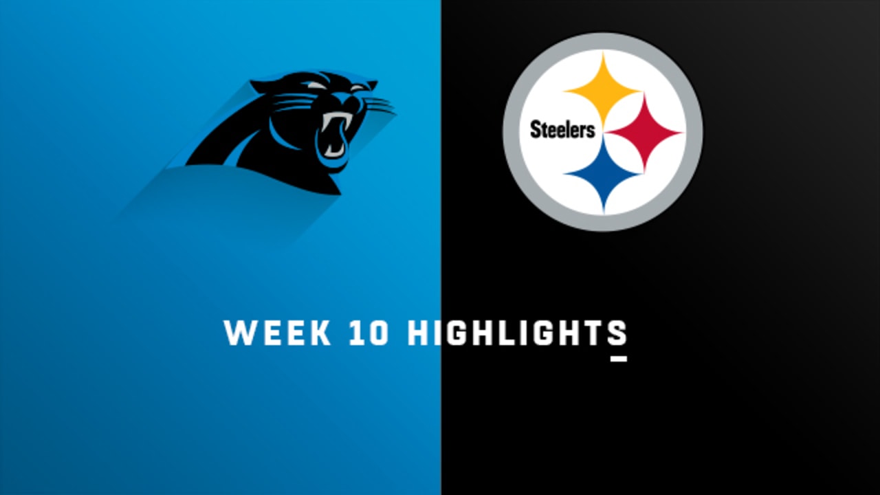 Panthers vs. Steelers highlights