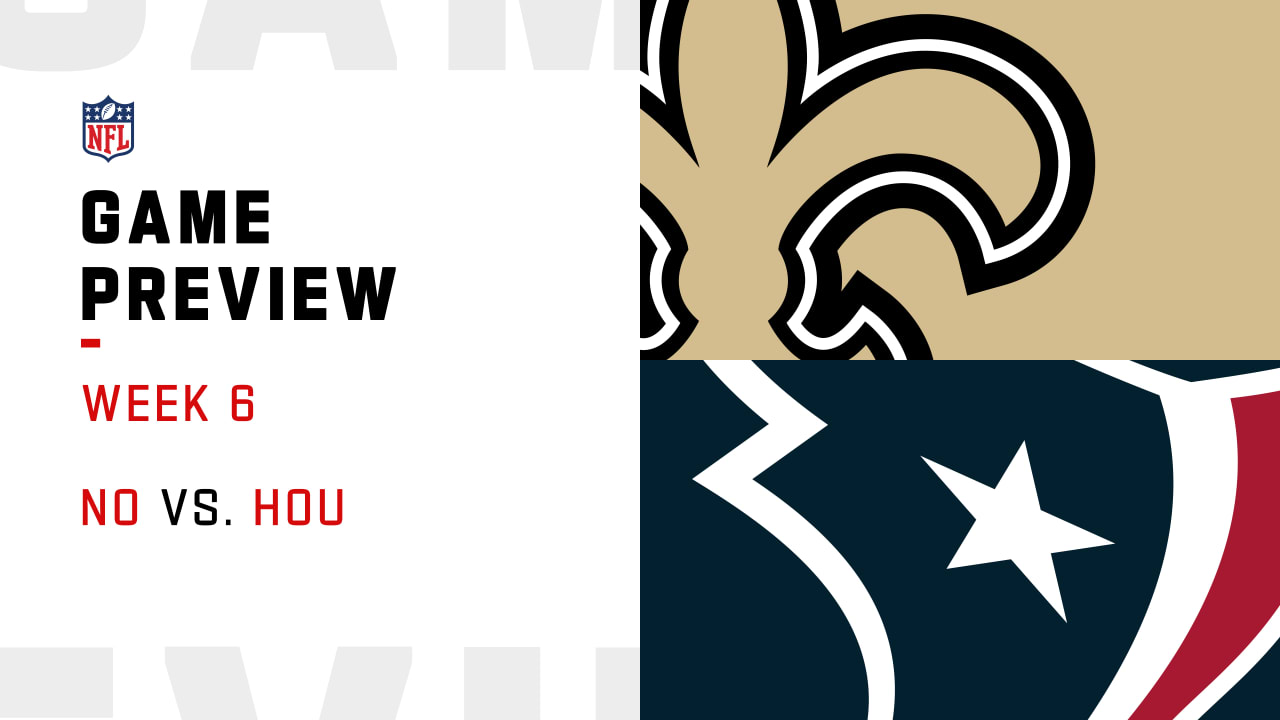 New Orleans Saints vs. Cincinnati Bengals, NFL Week 6