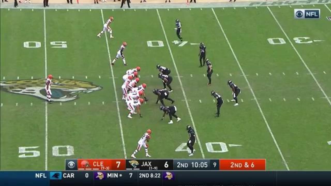 Cleveland Browns quarterback Baker Mayfield's arm strength unreal on 27