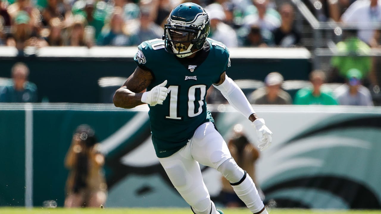 Photo: Philadelphia Eagles DeSean Jackson returns a punt 65 yards