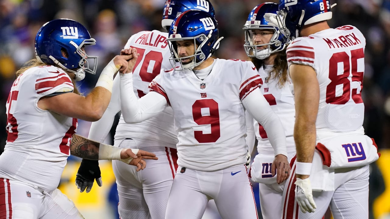 New York Giants Kicker Graham Gano S 50 Yard Field Goal Pushes Giants