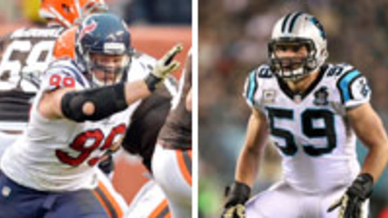 2015 Pro Bowl current voting leaders Defense