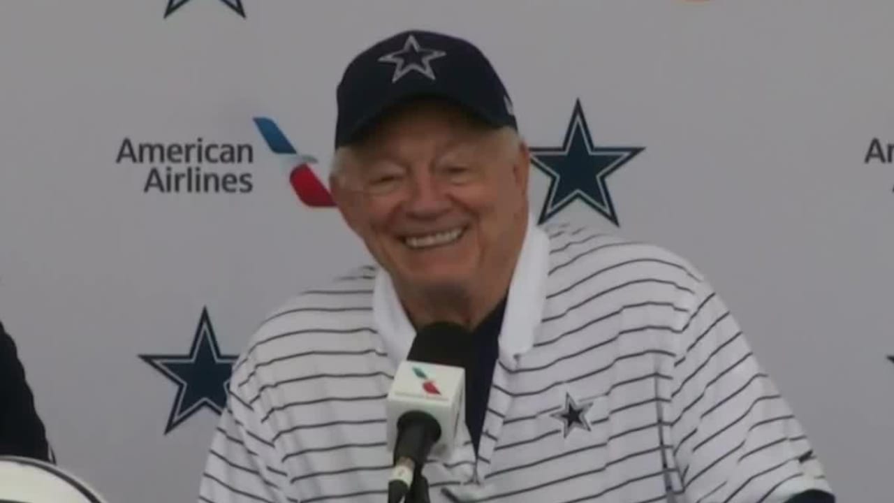 Dallas Cowboys training camp: Jerry Jones speaks in Oxnard