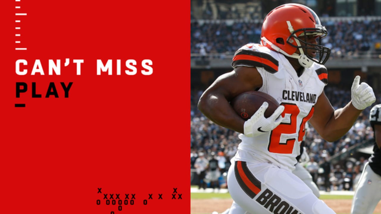 Nick Chubb of Cleveland Browns releases hype video