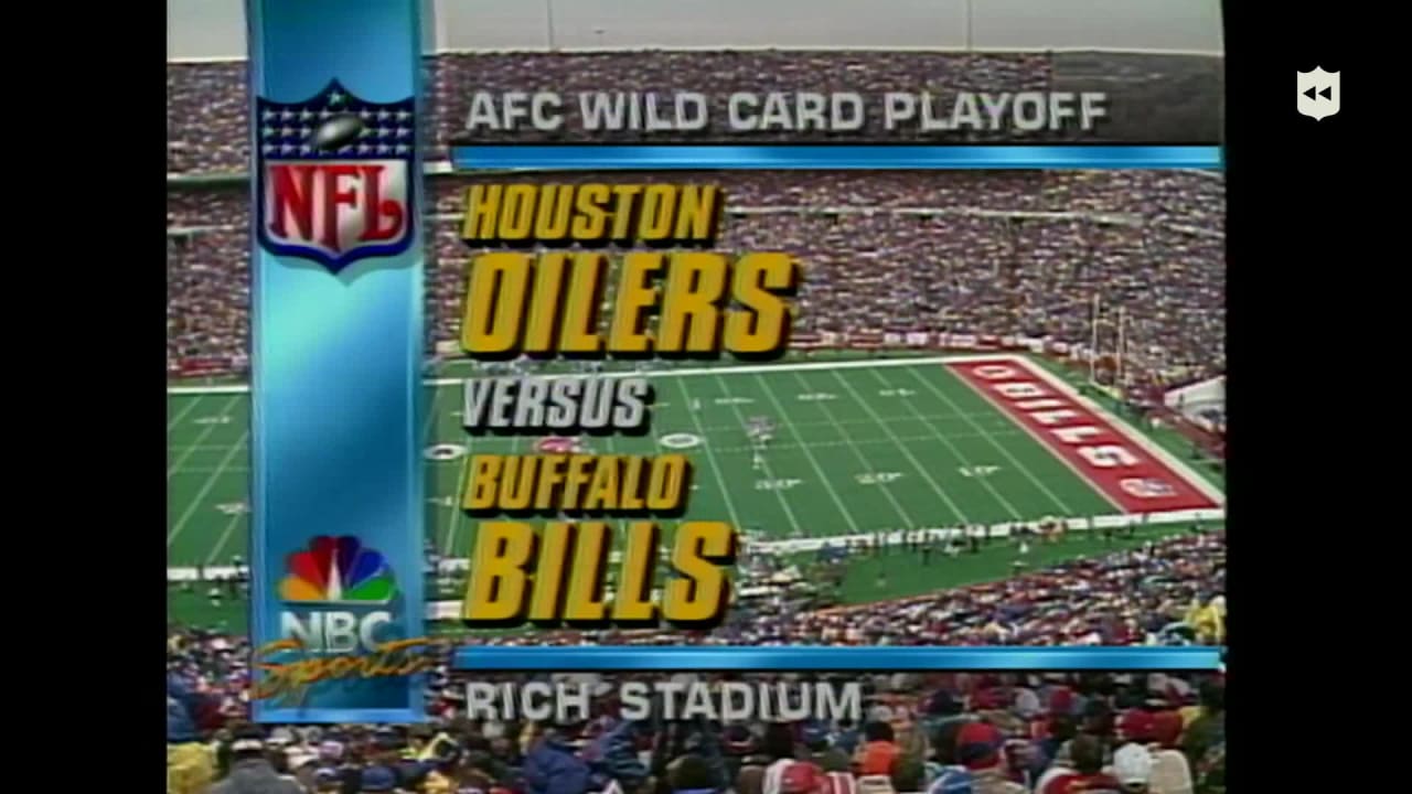 1992 AFC Wild Card: Houston Oilers vs. Buffalo Bills