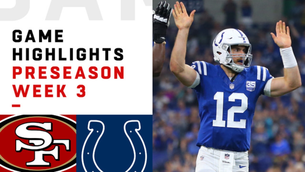 49ers vs. Colts highlights