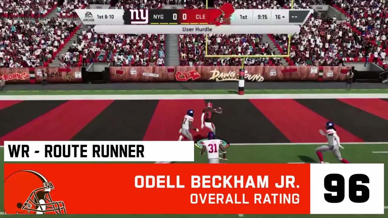 odell beckham jr madden 22 rating