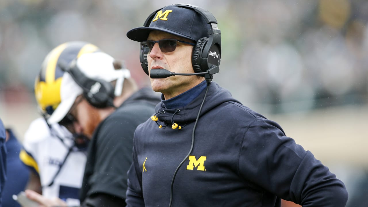 Vikings interviewing Jim Harbaugh for head coach position; Could