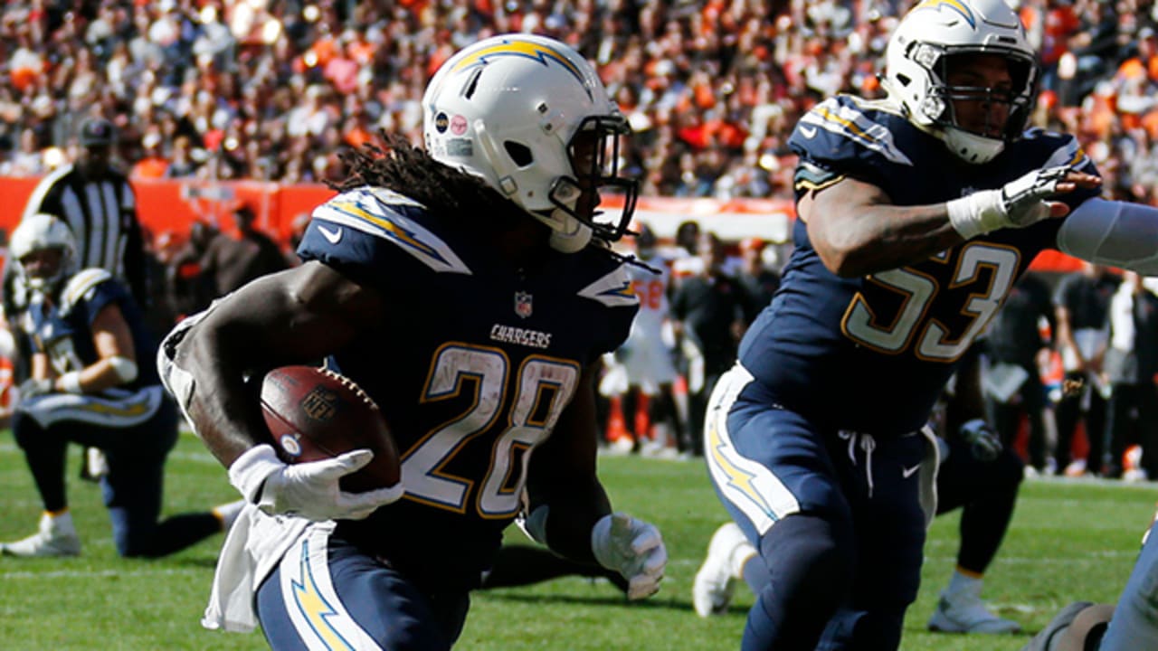 Hat trick! Melvin Gordon runs in third TD of game