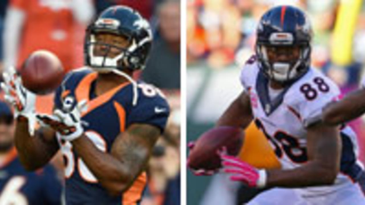 Denver Broncos won't re-sign Julius Thomas, Demaryius Thomas in