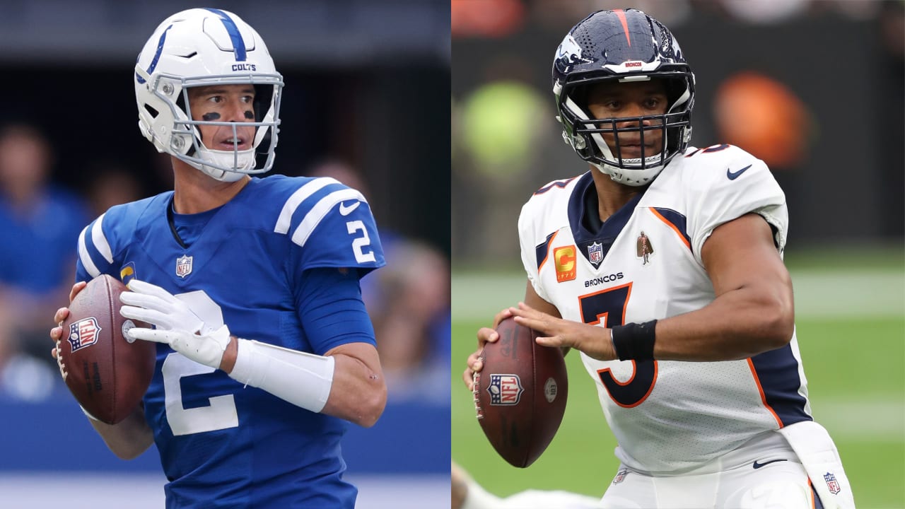 Russell Wilson, Broncos host Matt Ryan, Colts for 'Thursday Night Football'