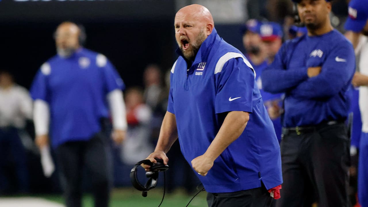 Giants coach Brian Daboll: Viral reaction to punt return TD a 'non-issue' -  Big Blue View