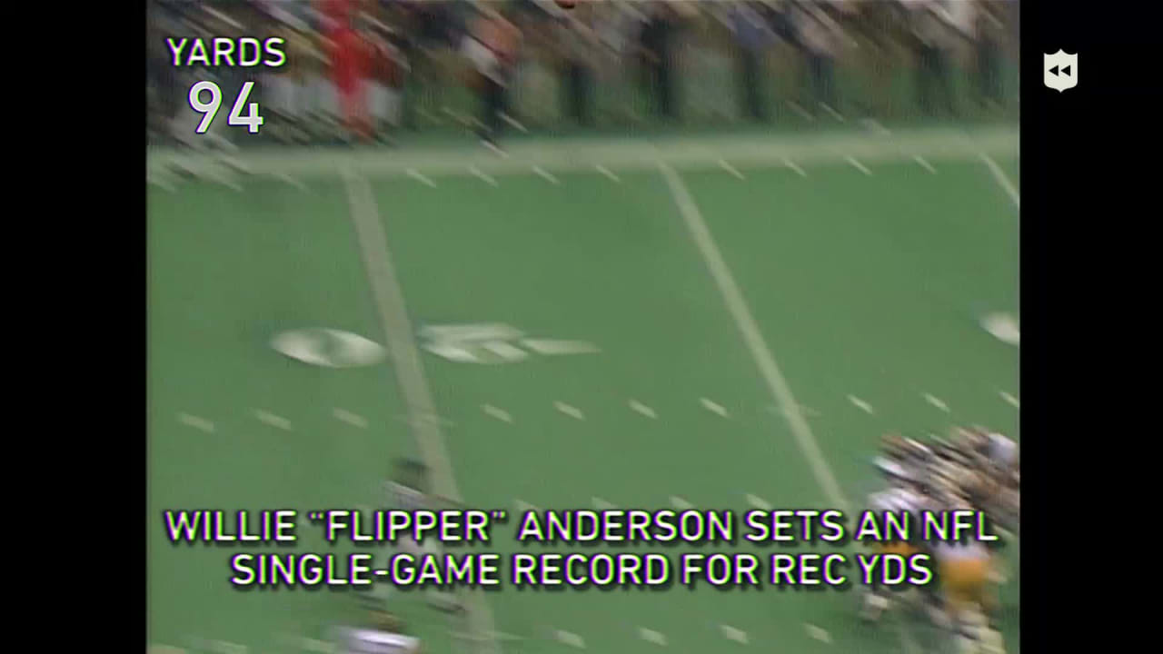 Inside Flipper Anderson's single-game receiving yards record