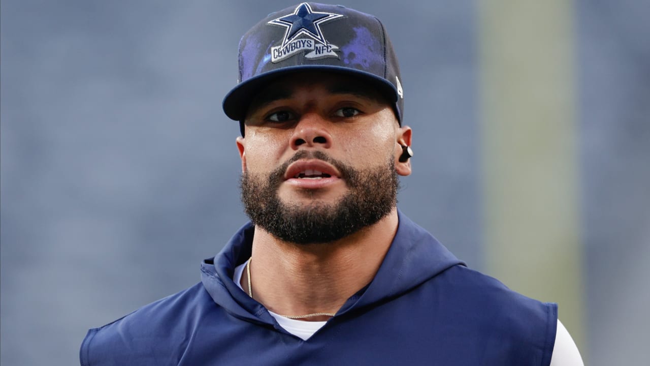 Cowboys QB Dak Prescott (thumb) would need to make significant strides