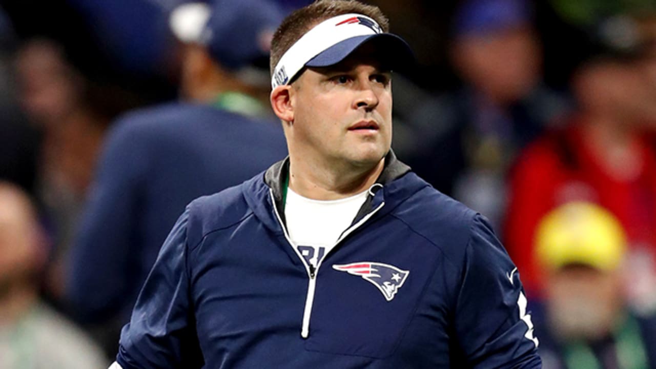 New England Patriots offensive coordinator Josh McDaniels