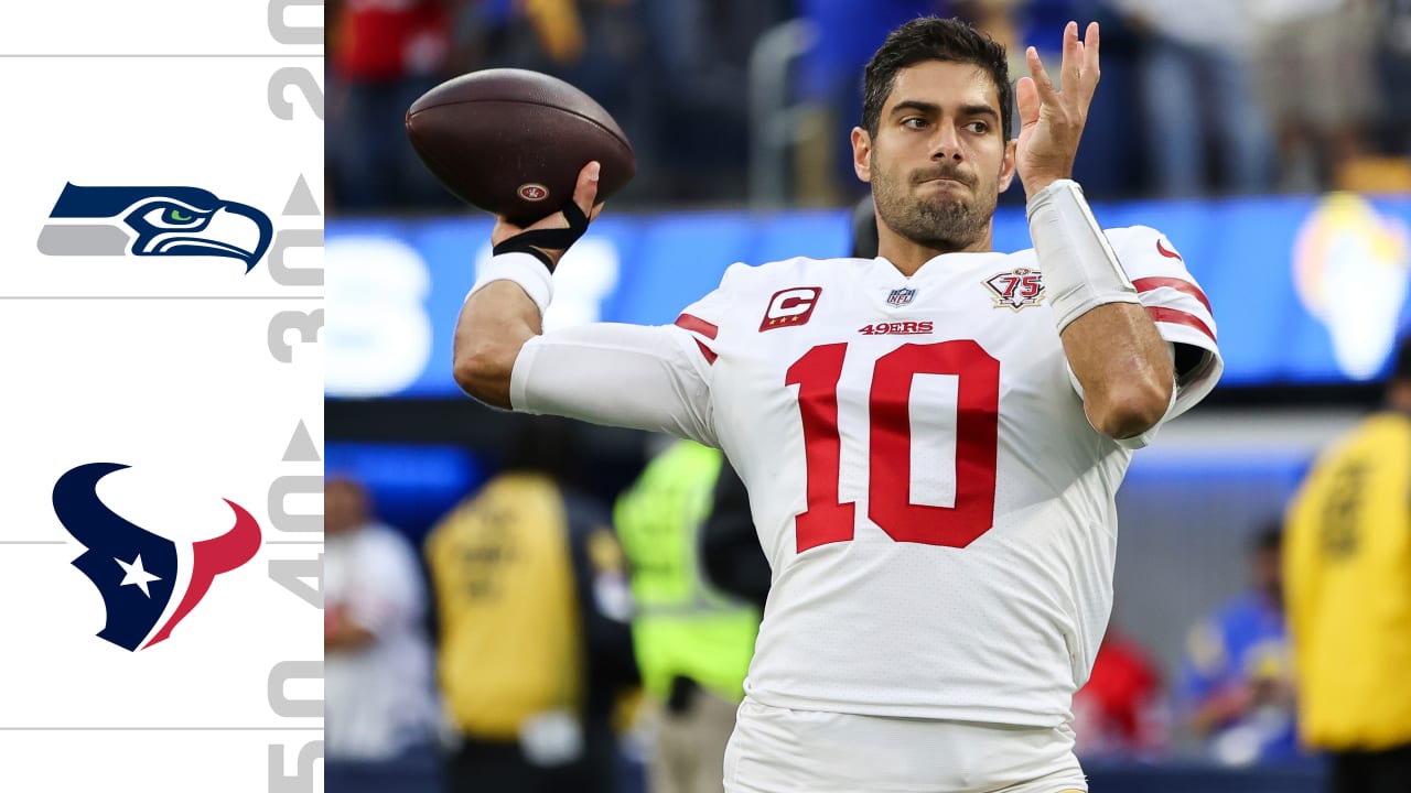 49ers' Garoppolo mastered pre-snap cadence, Lance learning his