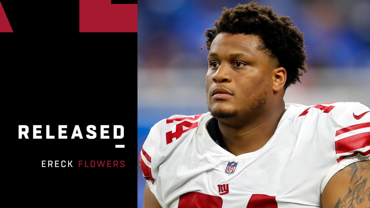 Giants waive former first round pick Ereck Flowers