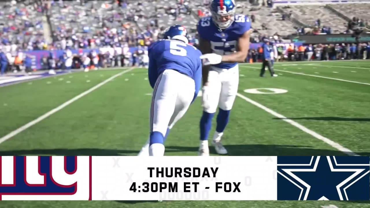 New York Giants vs. Dallas Cowboys  2022 Week 12 Game Preview 