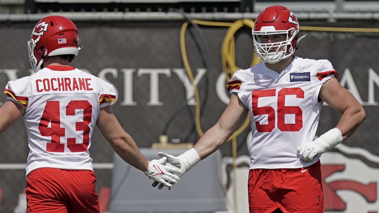 Chiefs impressed with rookie DE George Karlaftis' energy at OTAs