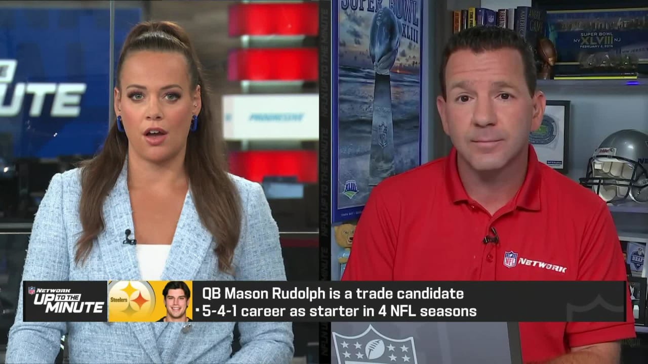 NFL Network Insider Ian Rapoport: Pittsburgh Steelers quarterback Mason  Rudolph drawing trade interest around the league