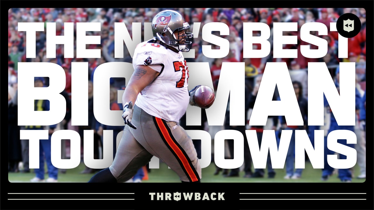 Greatest offensive lineman touchdowns NFL Throwback