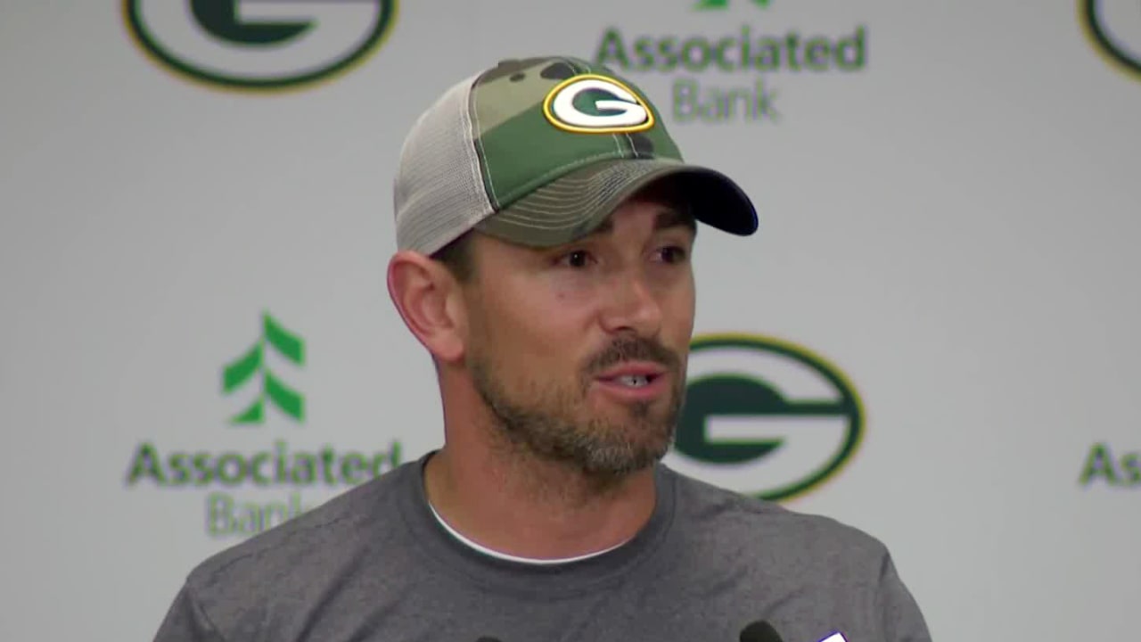 Green Bay Packers head coach Matt LaFleur on constantly evolving offense:  'Everyone's seen your tape'