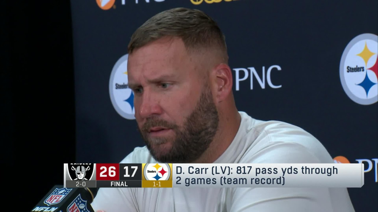 Postgame Press Conference (Week 2 vs Raiders): Ben Roethlisberger