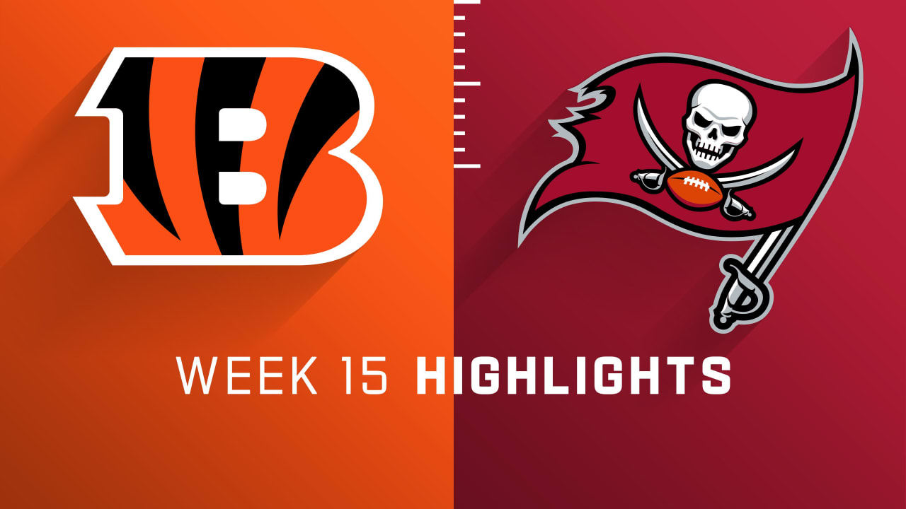 Cincinnati Bengals vs. Tampa Bay Buccaneers highlights Week 15