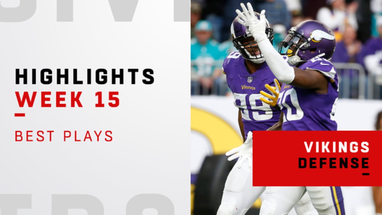 Best Defensive Plays From Vikings' Dominant Win | Week 15