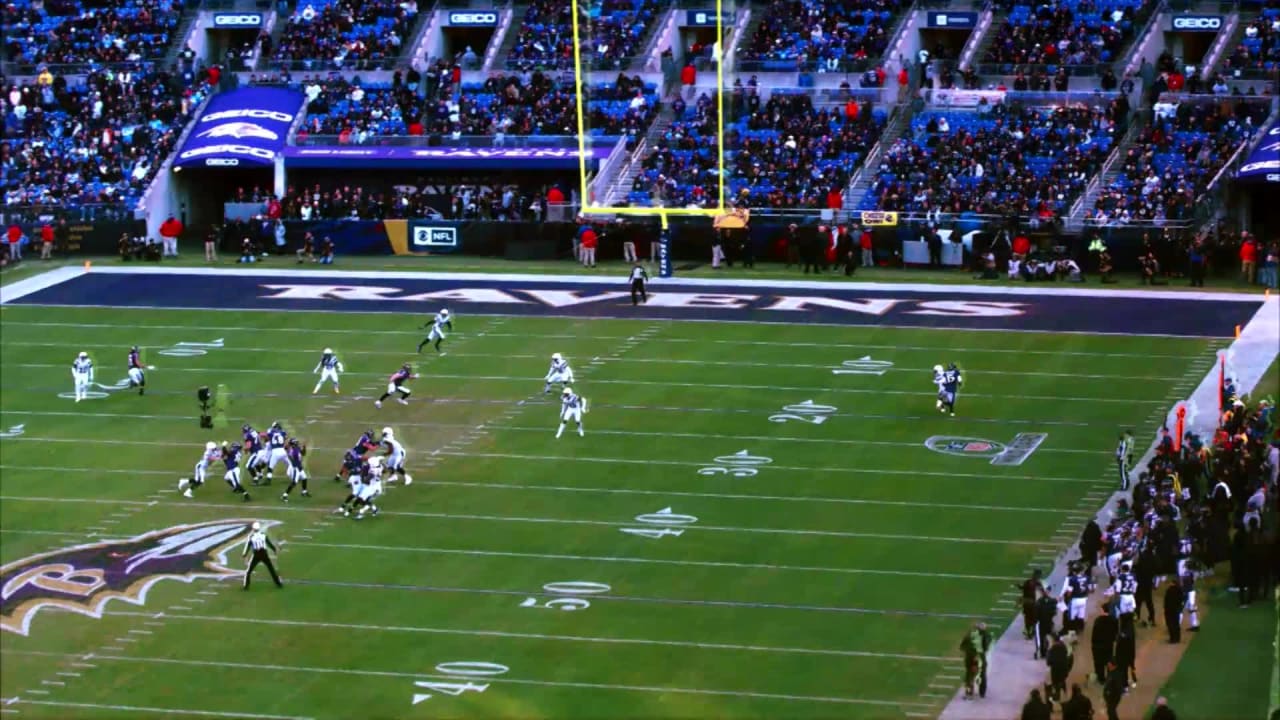 NFLN: WR Michael Crabtree's hat-trick vs. Ravens